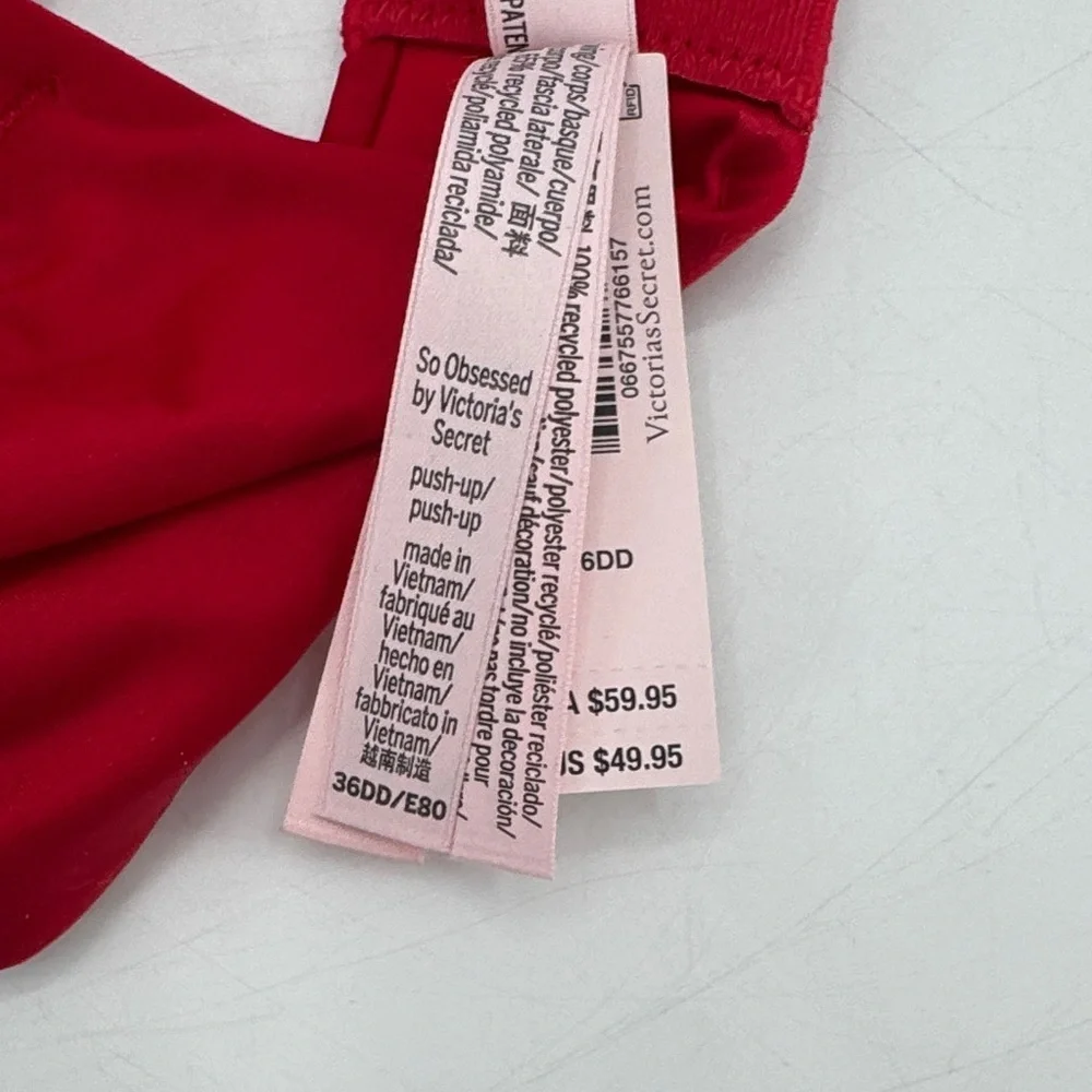 Victoria's Secret Fiery Red Bra